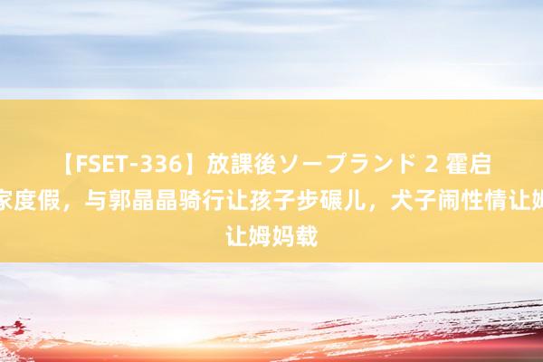 【FSET-336】放課後ソープランド 2 霍启刚一家度假，与郭晶晶骑行让孩子步碾儿，犬子闹性情让姆妈载